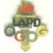 LOS ANGELES POLICE DEPT OGPG TORCH OLYMPIC LAPD PIN